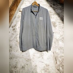 Travis Mathew Wanderlust SRM Development XL Gray Quarter Zip Jacket